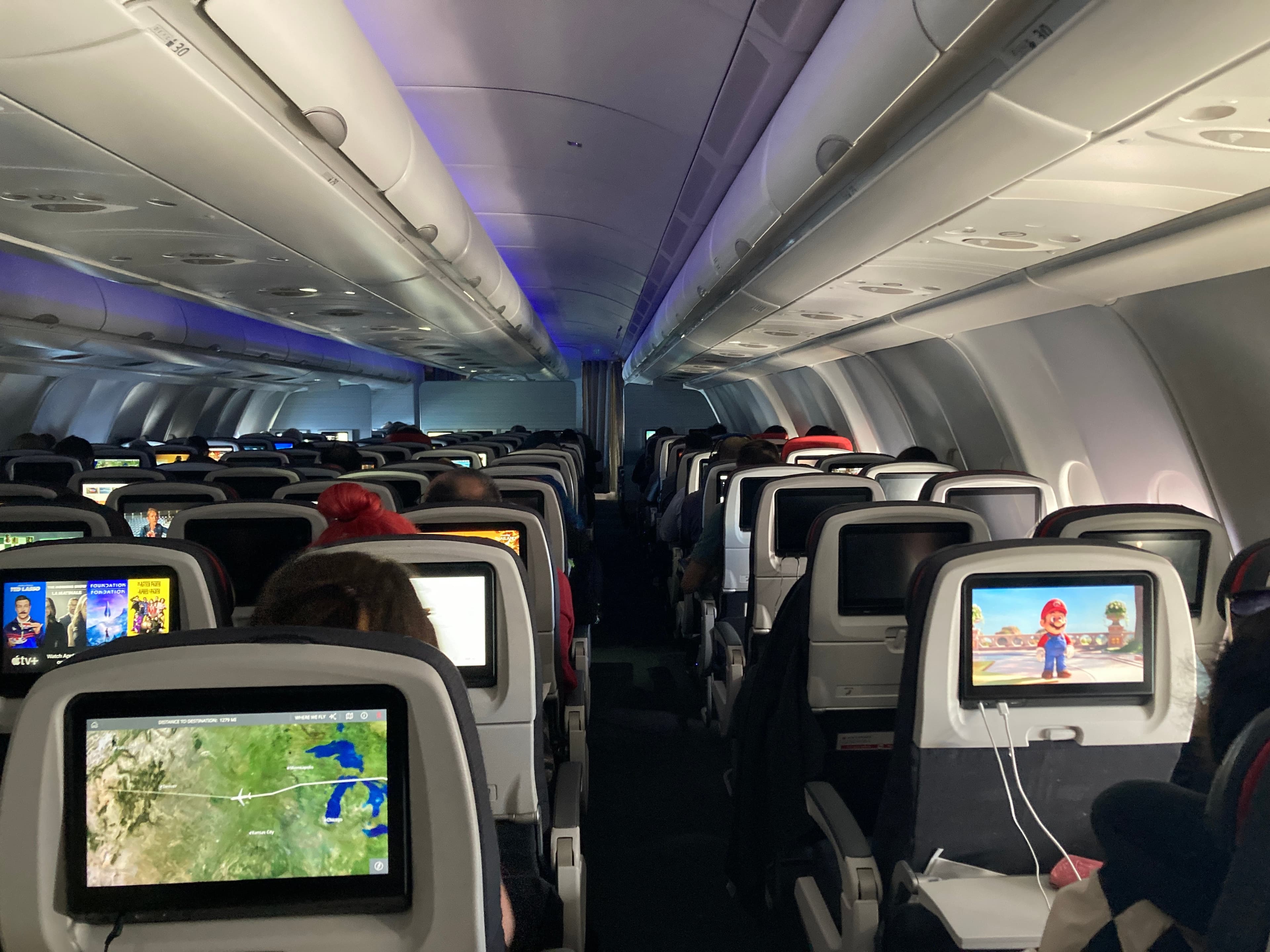 Air Canada Airbus A330-300 Air Canada Economy cabin photo