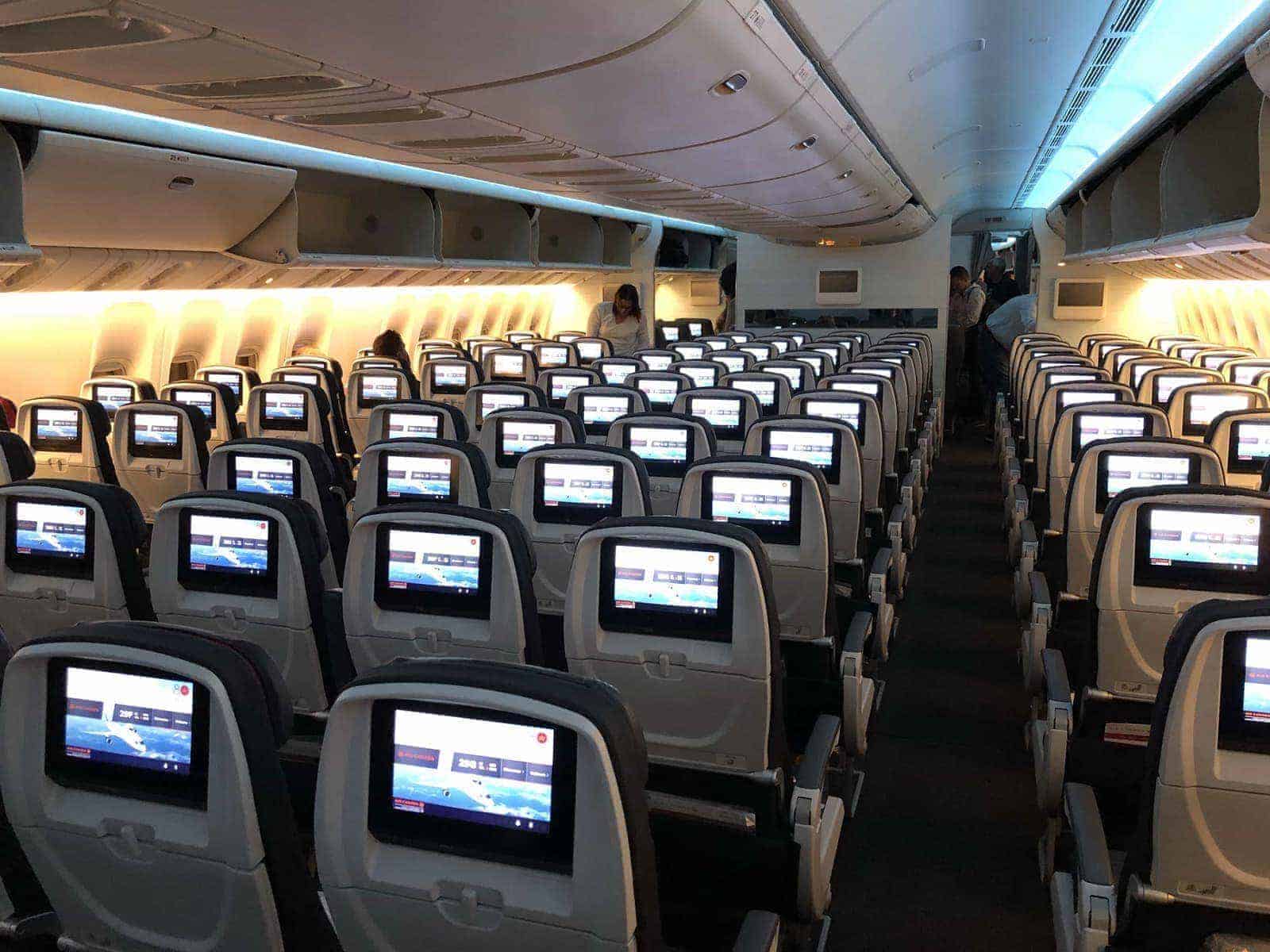 Air Canada Boeing 777-300ER Air Canada Economy cabin photo
