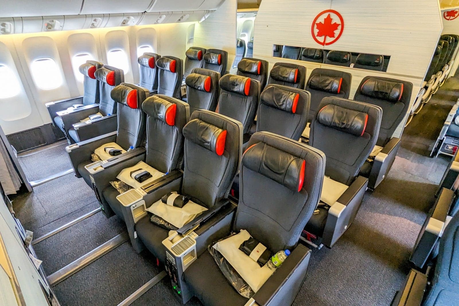 Air Canada Boeing 777-300ER Air Canada Premium Economy cabin photo