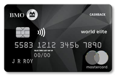 BMO CashBack World Elite Mastercard