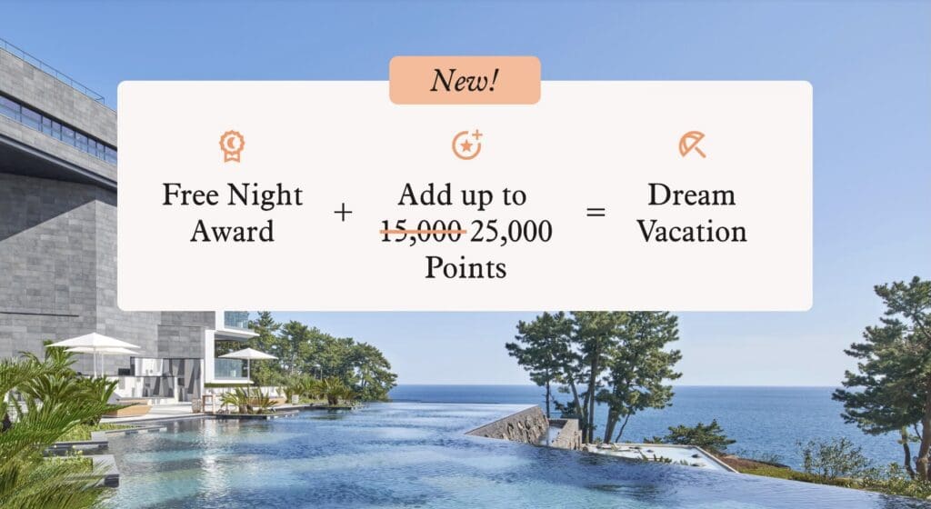 Marriott Bonvoy Raises Free Night Top-Up Cap to 25,000